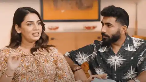 Jasprit Bumrah shares funny story about his wife Sanjana Ganesan